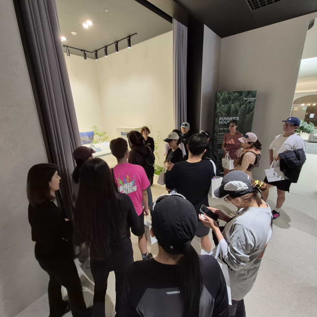 상벨, 더샵 갤러리 러너스 하우스에서 헬스케어 팝업