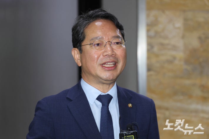 법무부 장관 후보로 지명된 더불어민주당 김승원 의원. 윤창원 기자
