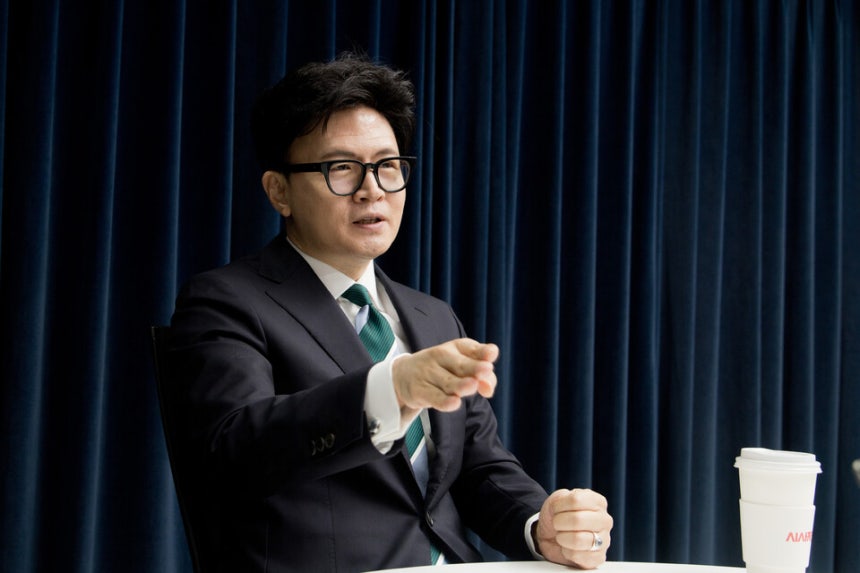 한동훈 무소속 의원이 시사저널과 인터뷰를 하고 있다. ⓒ 시사저널 이종현