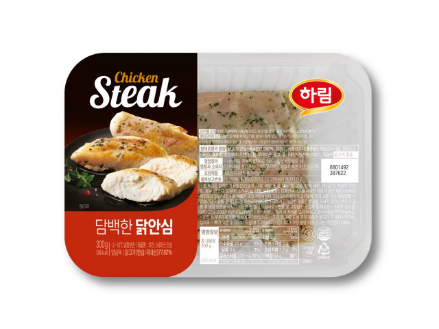 하림, 신제품 ‘치킨 스테이크 담백한 닭안심’ 출시