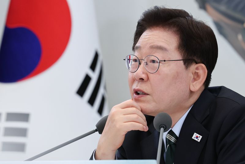 이재명 대통령이 16일 청와대 영빈관에서 열린 정부 부처 업무보고에서 발언하고 있다. 청와대통신사진기자단