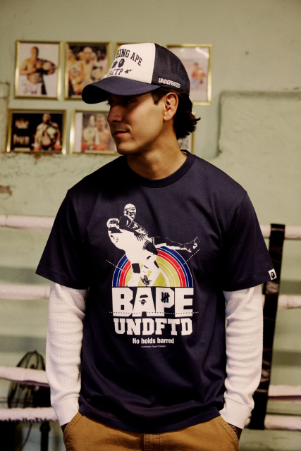 BAPE®×UNDEFEATED, 레슬링 문화에서 영감받은 FW26 협업 컬렉션(제공=BAPE® KR)
