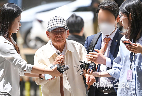 [속보] '국민의힘 당원 가입 압력' 이만희 신천지 총회장 구속