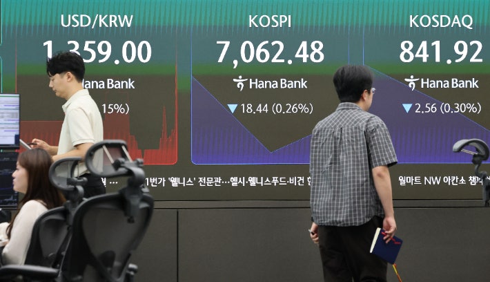 [속보]삼전닉스 4% 이상 폭락…코스피 6900대로 주저앉아