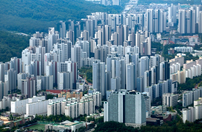 사진은 이날 서울시내 아파트 모습. 뉴시스 제공