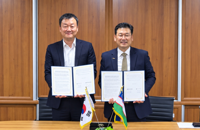 한국건강관리협회-타슈켄트한국교육원 업무협약 체결 현장