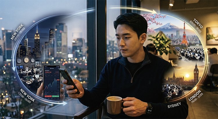 외환시장이 24시간 잠들지 않는다는 사실은 그저 흥미로운 상식 한 조각이 아니라, 자산을 지키고 불리는 투자 전략의 든든한 토대다. AI 생성 이미지