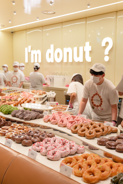 프리미엄 생도넛 브랜드 아임도넛(I’m donut?) 신세계백화점 강남점 매장 내부(제공=에잇그라운드)