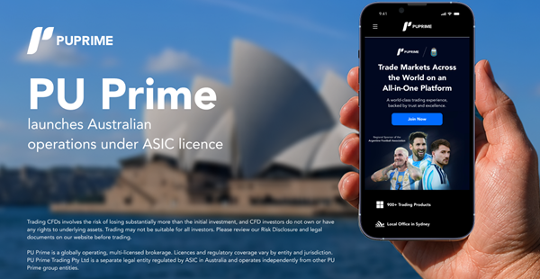 PU Prime, ASIC 라이선스 기반 호주 사업 공식 개시