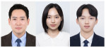 왼쪽부터 임현우 교수, 이도연 석박통합과정생, 황정윤 석박통합과정생