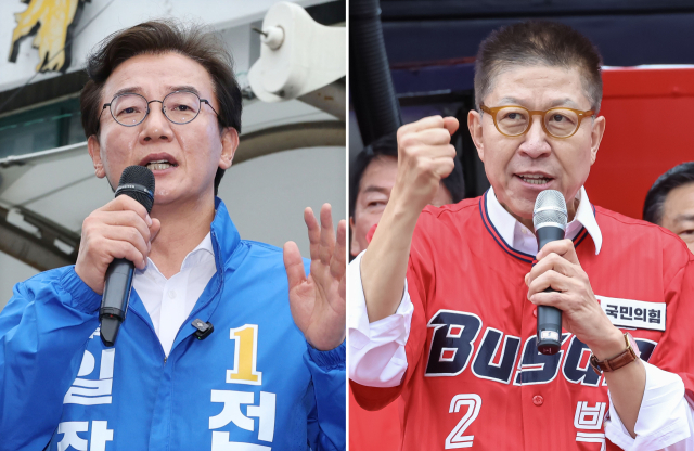 전재수 47.4 박형준 41.5%…하정우 34.0 박민식 23.3 한동훈 38.2% [부산일보 여론조사]