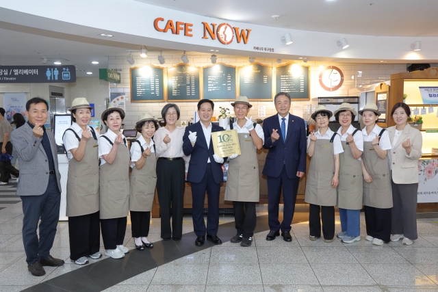 10년의 일자리, 10년의 자부심… 카페나우 북구청점 개점 10주년