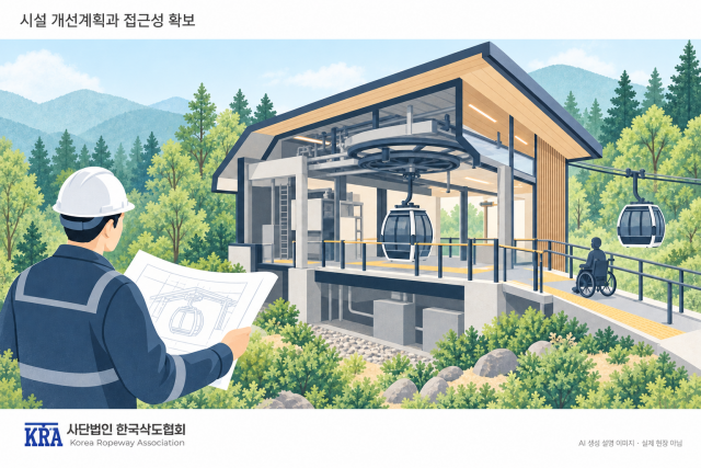케이블카 시설 개선 계획과 접근성 확보