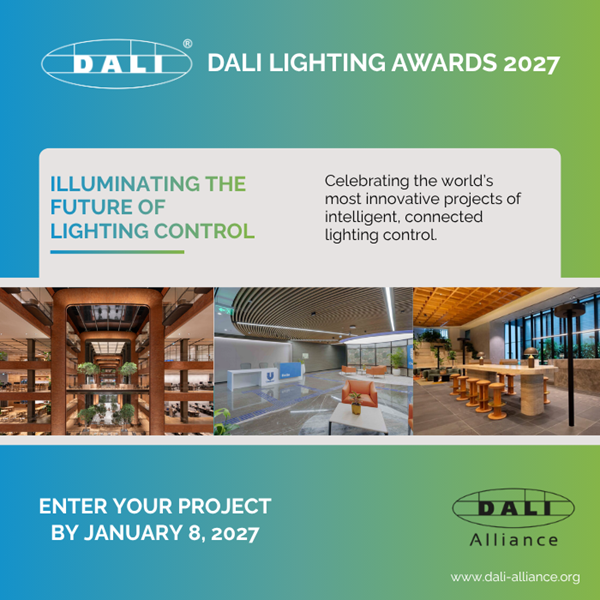DALI Lighting Awards 2027, 출품 접수 시작