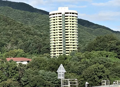 ◇시신이 발견된 충주의 폐리조트 [연합뉴스 자료사진]