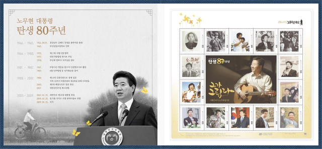 노무현 대통령 탄생 80주년 기념우표