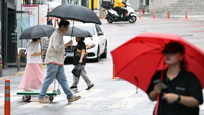 월요일 강원 내륙·산지 오후 소나기…내륙 중심 낮 최고 33도