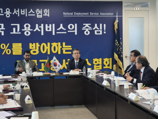 전국고용서비스협회, 방글라데시 국무장관과 고용서비스 협력 확대 논의