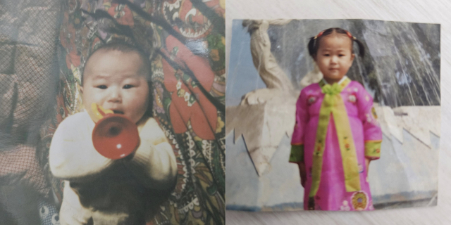 ▲어린 정정 씨의 모습. 이순희 님 제공