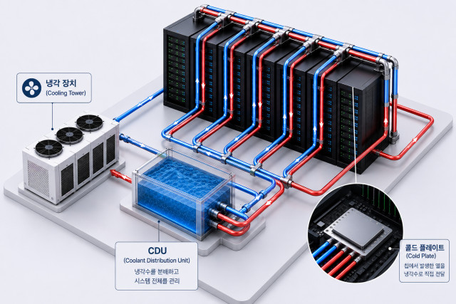 LG CNS, 삼송 데이터센터에 ‘차세대 액체냉각’ 도입… AI 팩토리 인프라 시장 선점