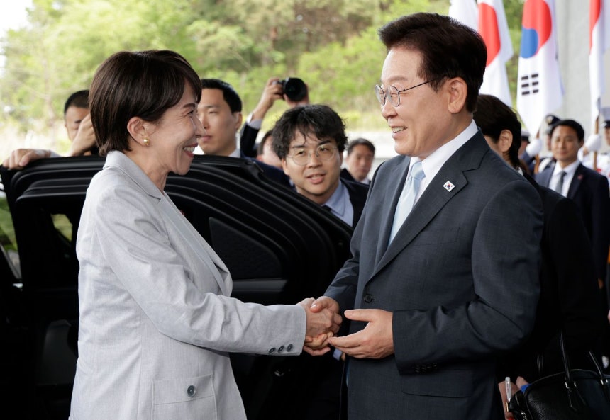 [속보] 李 대통령, 다카이치 日총리 안동서 영접