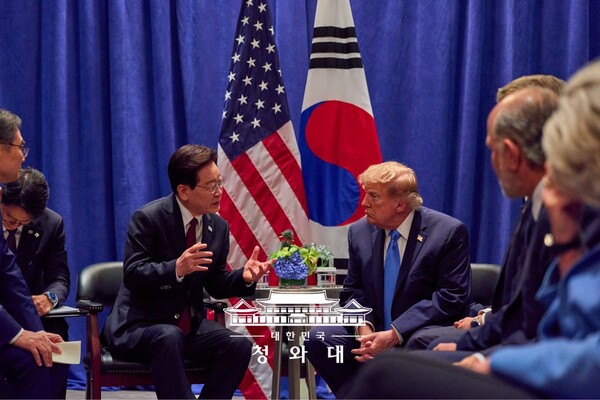 예고 없었던 한미 정상회담, 파병 얘기 나왔을까