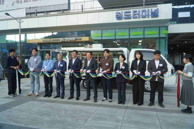 로컬누리마켓, 청도군서 이동상점 실증 확대… 농촌 장보기와 생활서비스 연결