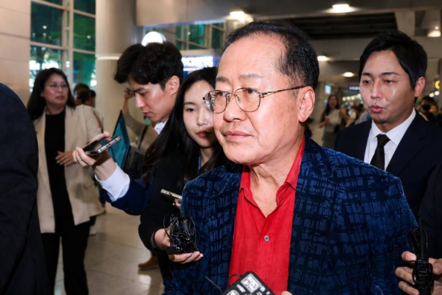홍준표 전 대구시장. 연합뉴스