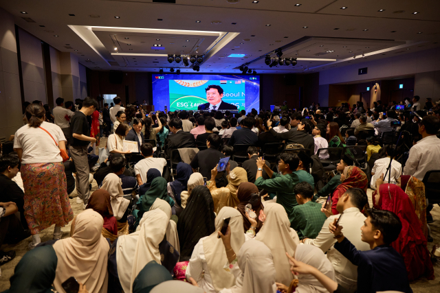 한국대학지식재산협회 이주형 회장이 ‘2026 제15회 세계발명창의올림픽’ 시상식에서 인사말을 전하고 있다
