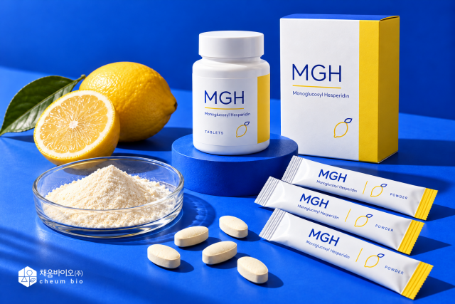 채움바이오 MGH 제품화 패키지 콘셉트