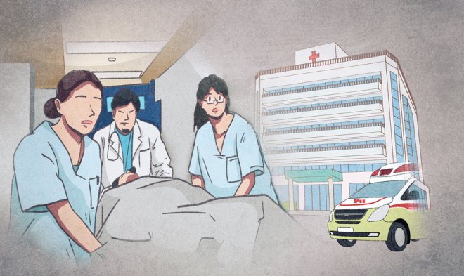 [속보] 70대 운전 승용차, 콘크리트 옹벽 충돌… 동승자 1명 사망·1명 중상