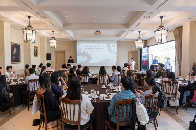 호시노 리조트 한국 사무소(S&M)는 9월 11일(금) 서울 라움아트센터에서 ‘2026 호시노 리조트 한국 사무소 설명회’를 개최하고 성공적으로 마무리했다