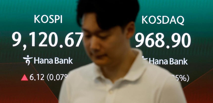 [속보] 코스피·코스닥 매도 사이드카… 외국인 물량 폭탄에 4%대 급락