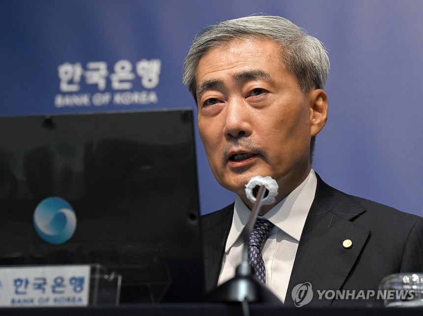 신현송 한국은행 총재 [연합뉴스 자료사진. DB 및 재판매 금지]