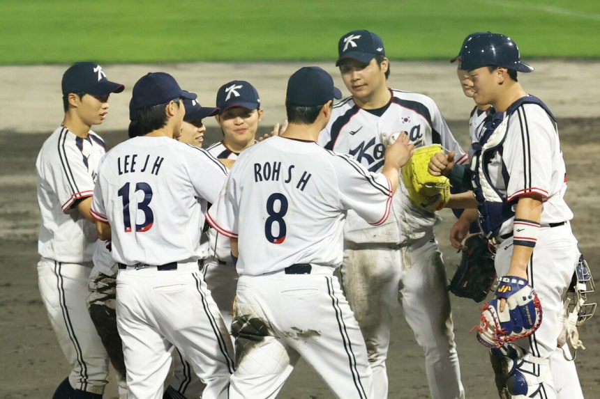 한국 야구, 중국에 9-2 승리…결승서 다시 일본 만난다