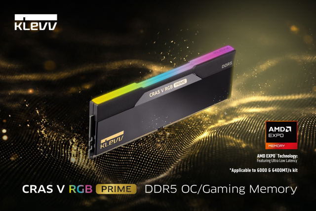 클레브 CRAS V RGB PRIME DDR5 OC/게이밍 메모리