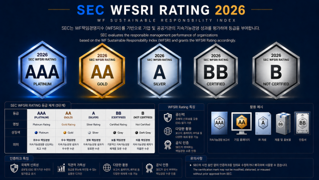 SEC ‘SEC WFSRI Rating’ 운영체계 고도화 추진