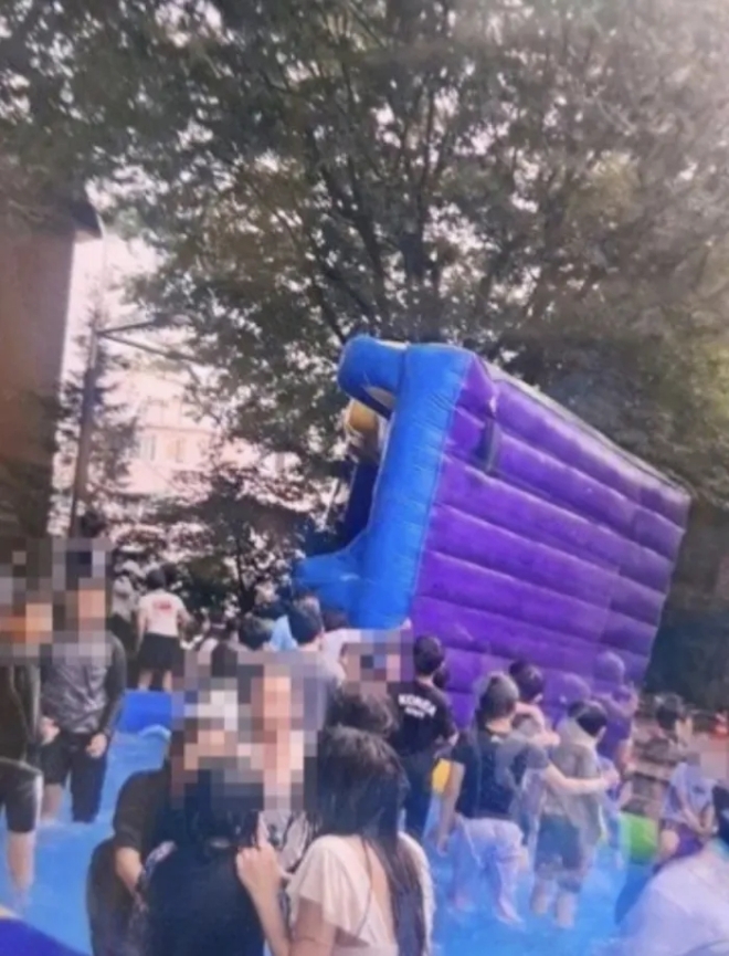 군포 물놀이장 사고 현장. 경기도소방재난본부 제공