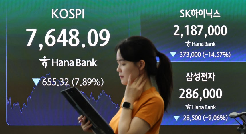 코스피 8% ‘뚝’…급락장에 초고수들이 저가매수한 ‘톱3’는?